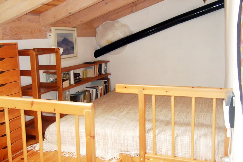 Loft with double bed